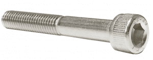 cabeça cilindrica rosca parcial inox