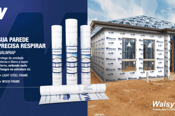 Conheça membrana hidrófuga da Walsywa a Walwrap