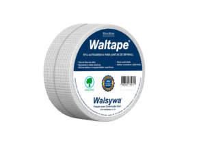 Fita telada com linha centralizadora